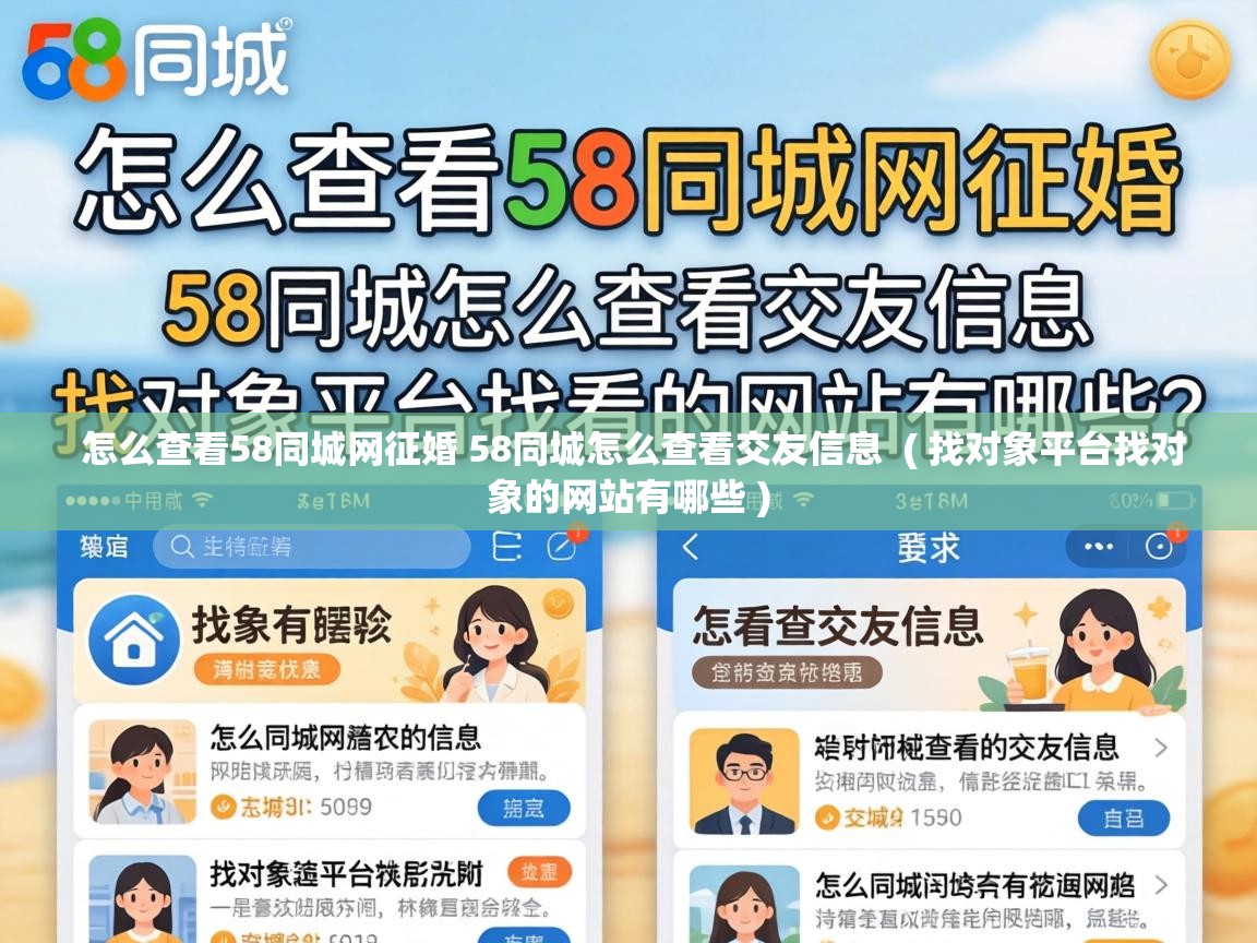 怎么查看58同城网征婚 58同城怎么查看交友信息 ( 找对象平台找对象的网站有哪些 ) 怎么查看58同城网征婚 58同城怎么查看交友信息 ( 找对象平台找对象的网站有哪些 )