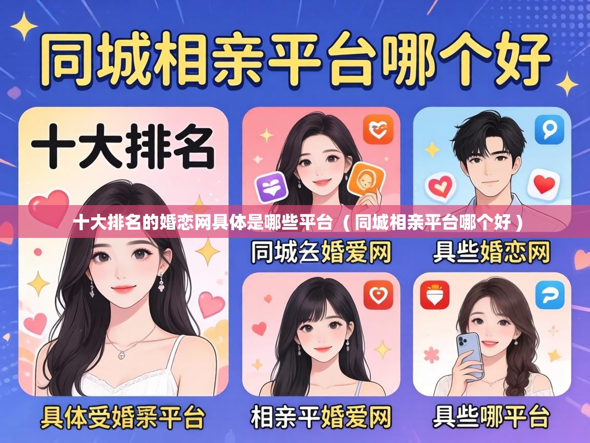 十大排名的婚恋网具体是哪些平台 ( 同城相亲平台哪个好 ) 十大排名的婚恋网具体是哪些平台 ( 同城相亲平台哪个好 )