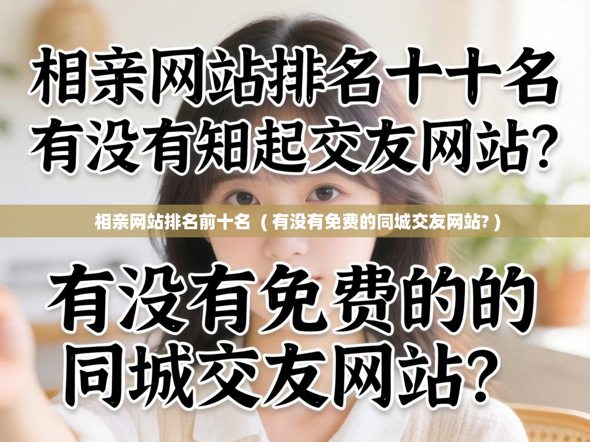  相亲网站排名前十名  ( 有没有免费的同城交友网站? )
