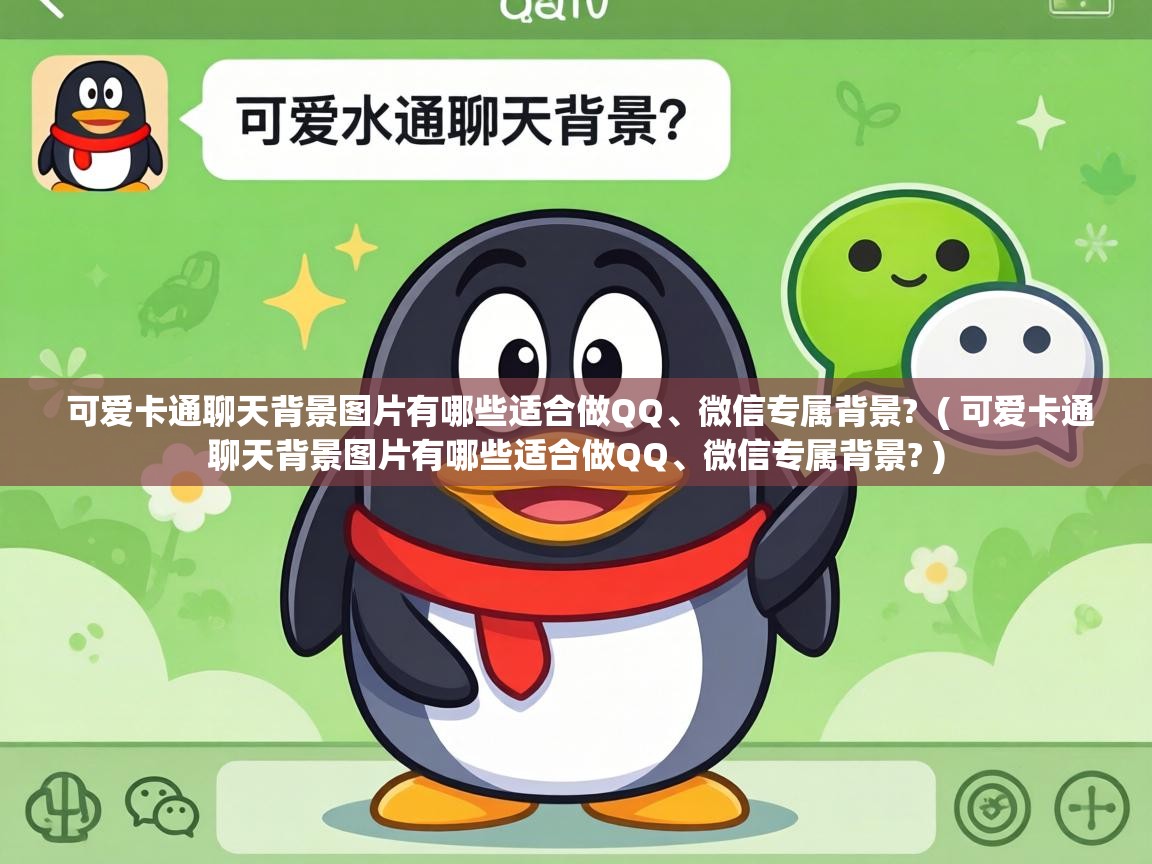 可爱卡通聊天背景图片有哪些适合做QQ、微信专属背景?  ( 可爱卡通聊天背景图片有哪些适合做QQ、微信专属背景? )