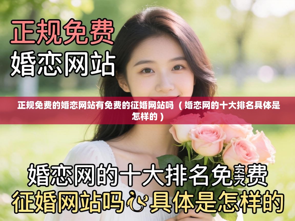 正规免费的婚恋网站有免费的征婚网站吗 ( 婚恋网的十大排名具体是怎样的 ) 正规免费的婚恋网站有免费的征婚网站吗 ( 婚恋网的十大排名具体是怎样的 )