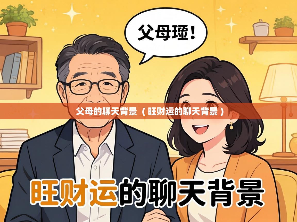  父母的聊天背景  ( 旺财运的聊天背景 )