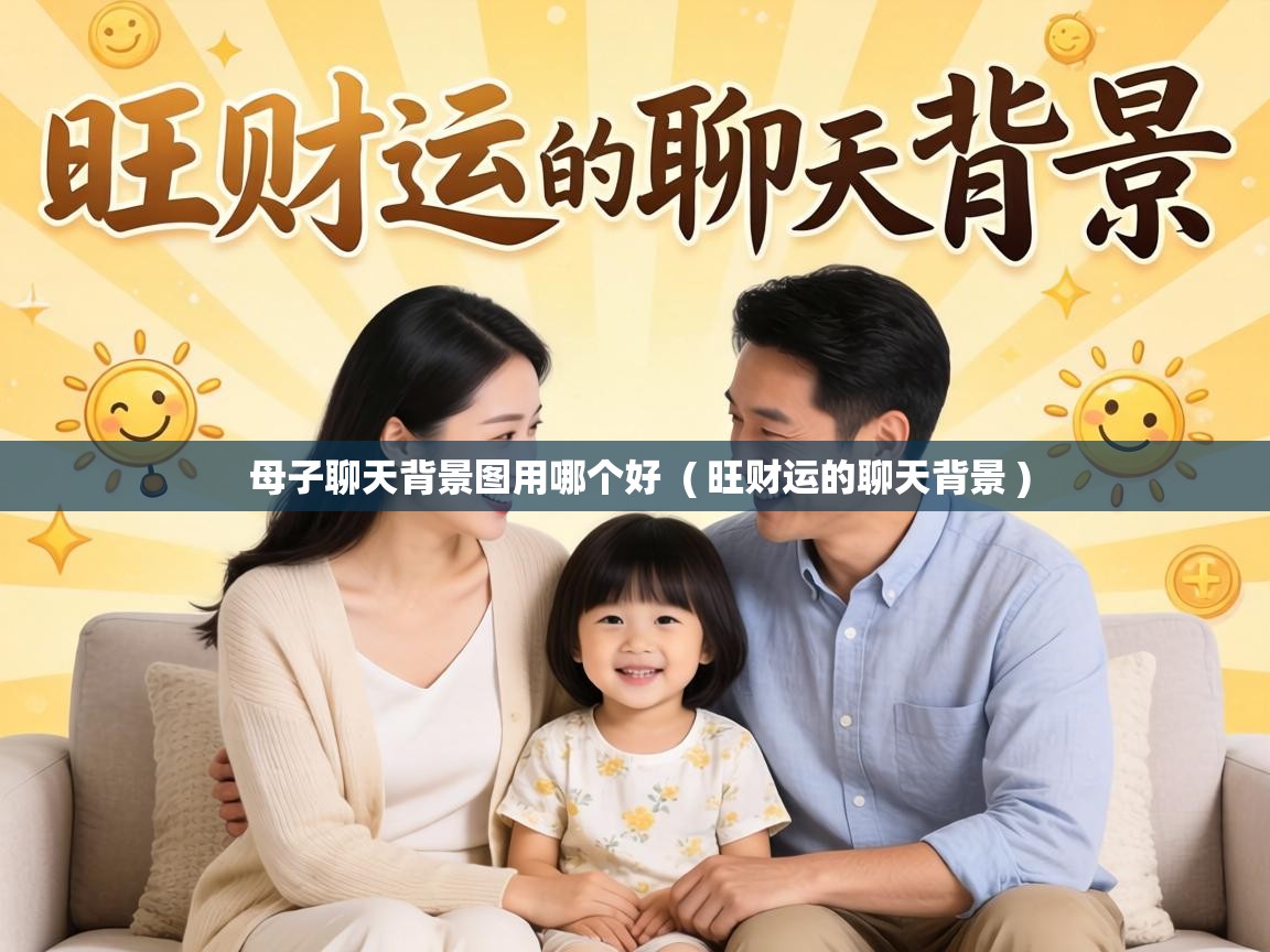  母子聊天背景图用哪个好  ( 旺财运的聊天背景 )