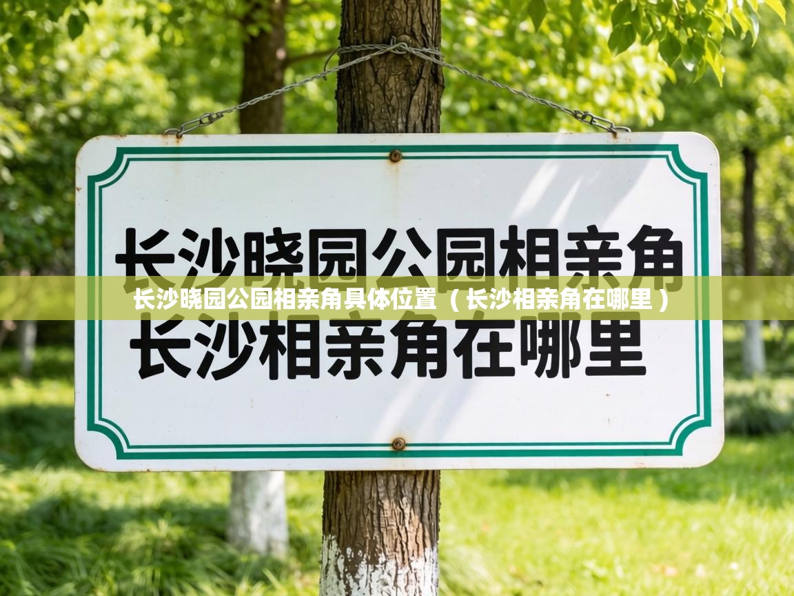 长沙晓园公园相亲角具体位置 ( 长沙相亲角在哪里 ) 长沙晓园公园相亲角具体位置 ( 长沙相亲角在哪里 )