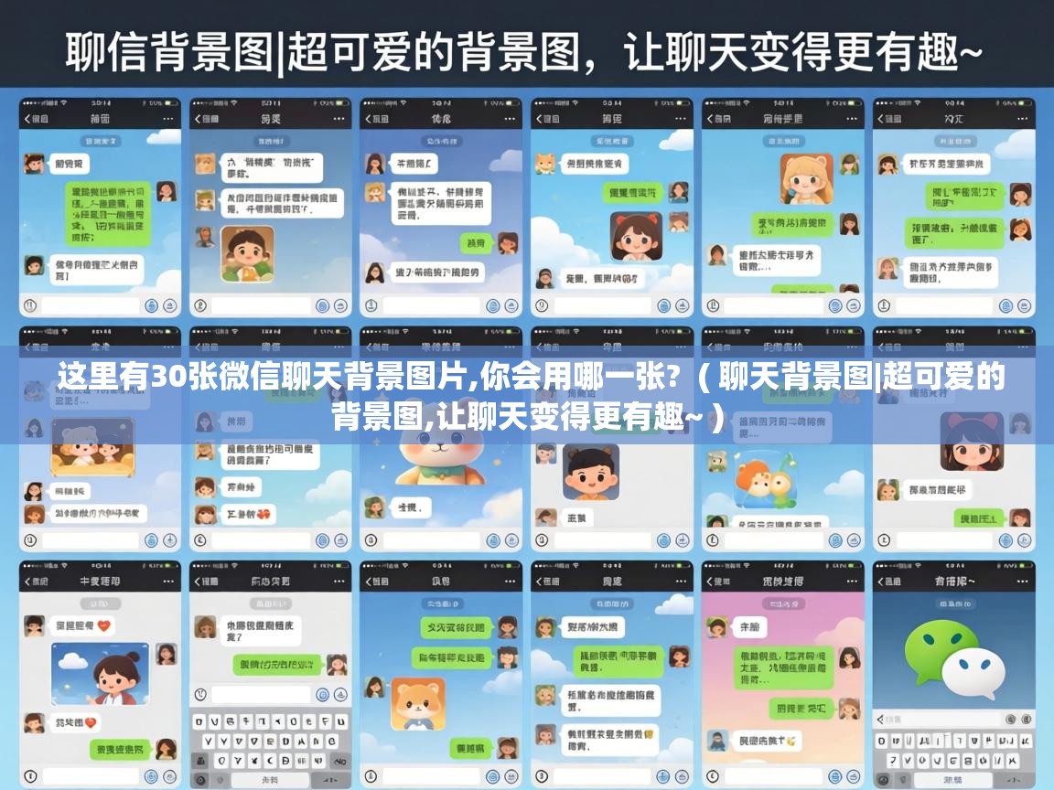 这里有30张微信聊天背景图片,你会用哪一张? ( 聊天背景图|超可爱的背景图,让聊天变得更有趣~ ) 这里有30张微信聊天背景图片,你会用哪一张? ( 聊天背景图|超可爱的背景图,让聊天变得更有趣~ )