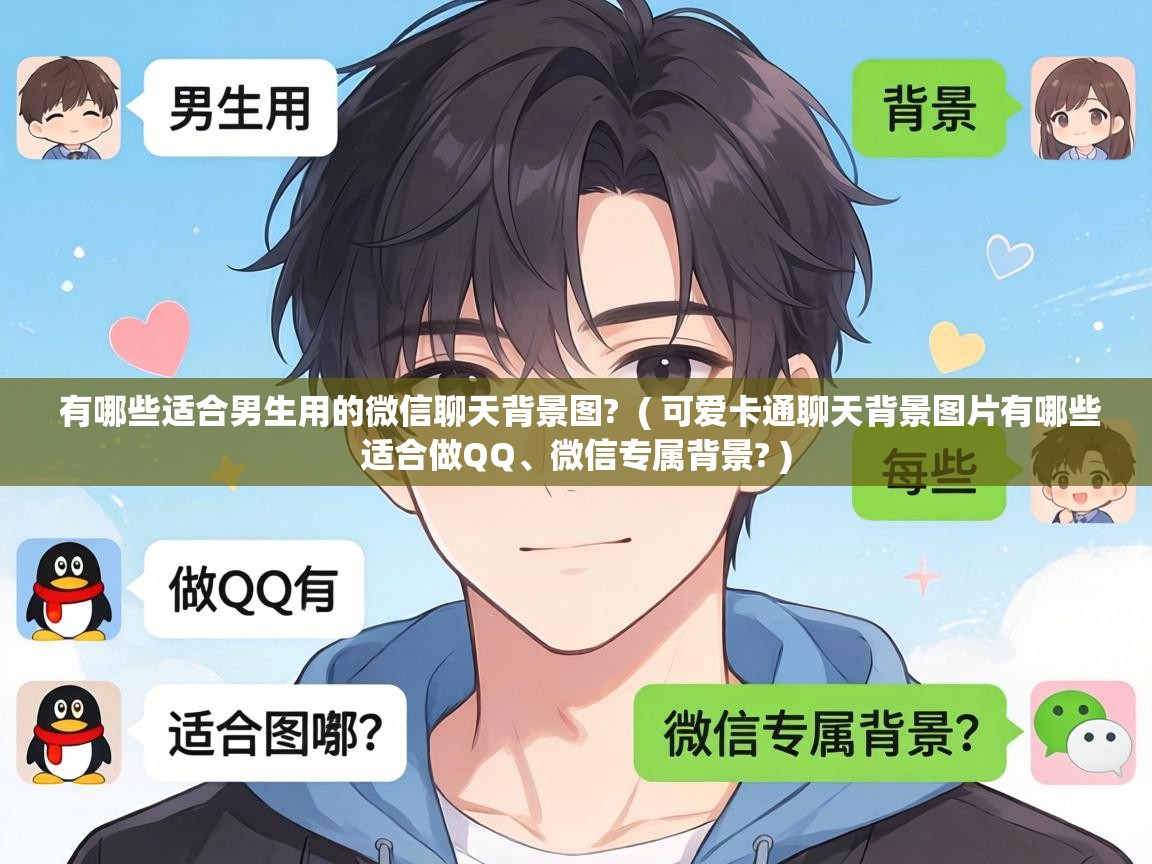  有哪些适合男生用的微信聊天背景图?  ( 可爱卡通聊天背景图片有哪些适合做QQ、微信专属背景? )