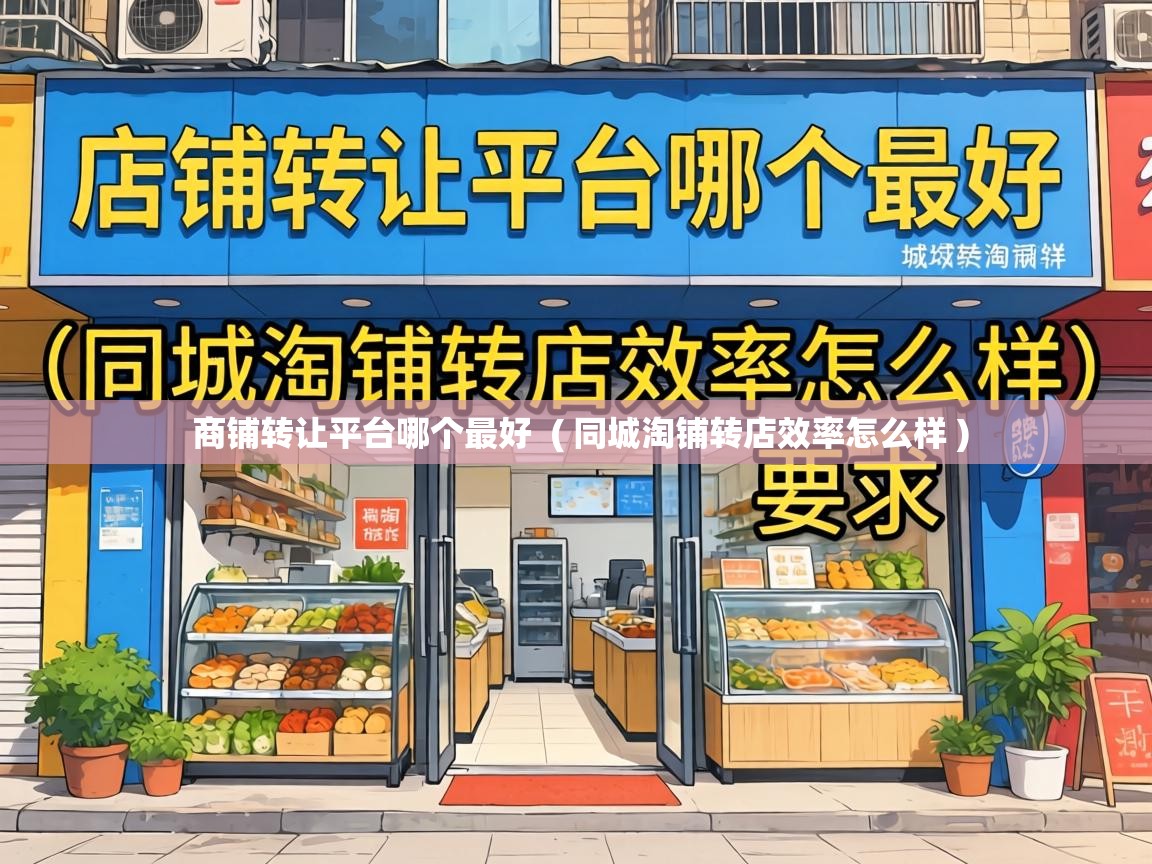  商铺转让平台哪个最好  ( 同城淘铺转店效率怎么样 )