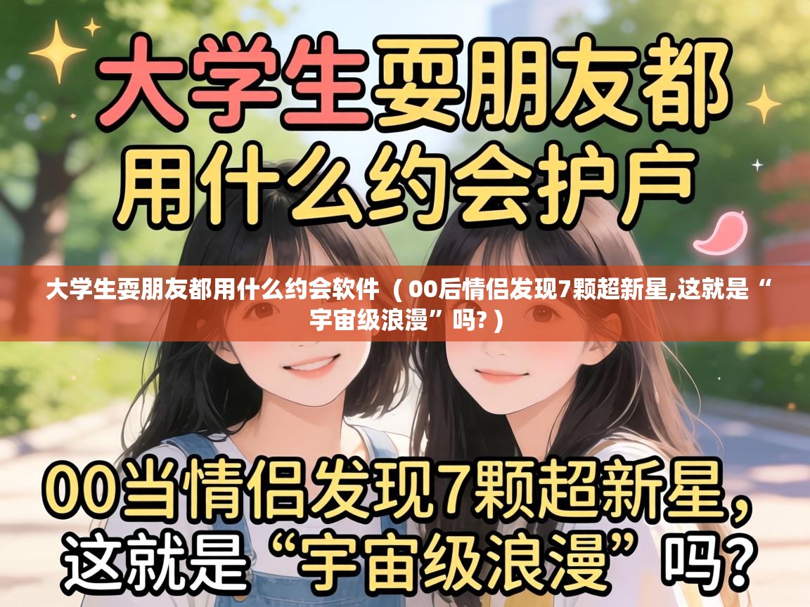  大学生耍朋友都用什么约会软件  ( 00后情侣发现7颗超新星,这就是“宇宙级浪漫”吗? )
