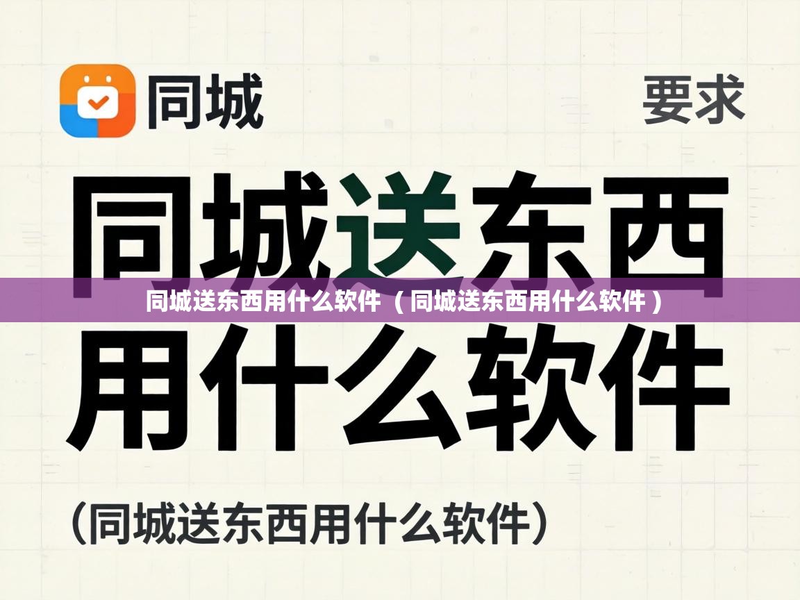  同城送东西用什么软件  ( 同城送东西用什么软件 )