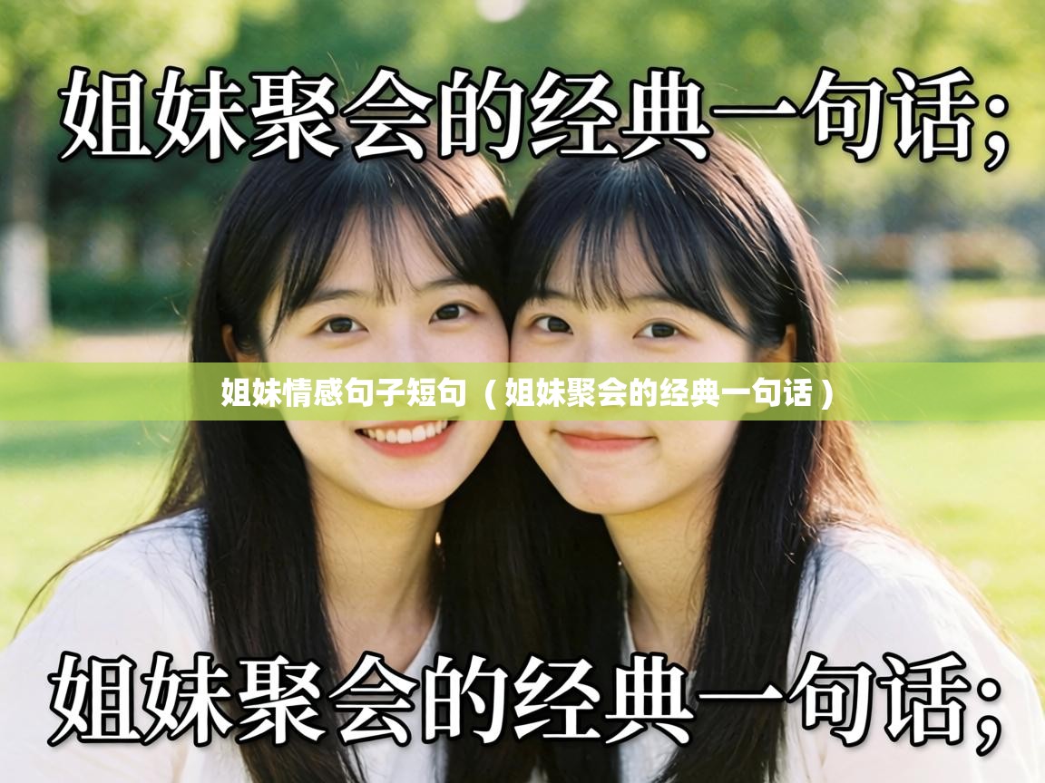  姐妹情感句子短句  ( 姐妹聚会的经典一句话 )