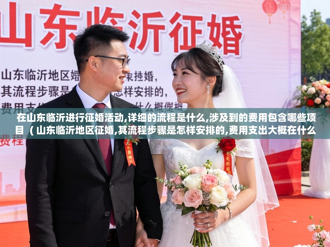  在山东临沂进行征婚活动,详细的流程是什么,涉及到的费用包含哪些项目  ( 山东临沂地区征婚,其流程步骤是怎样安排的,费用支出大概在什么范围 )