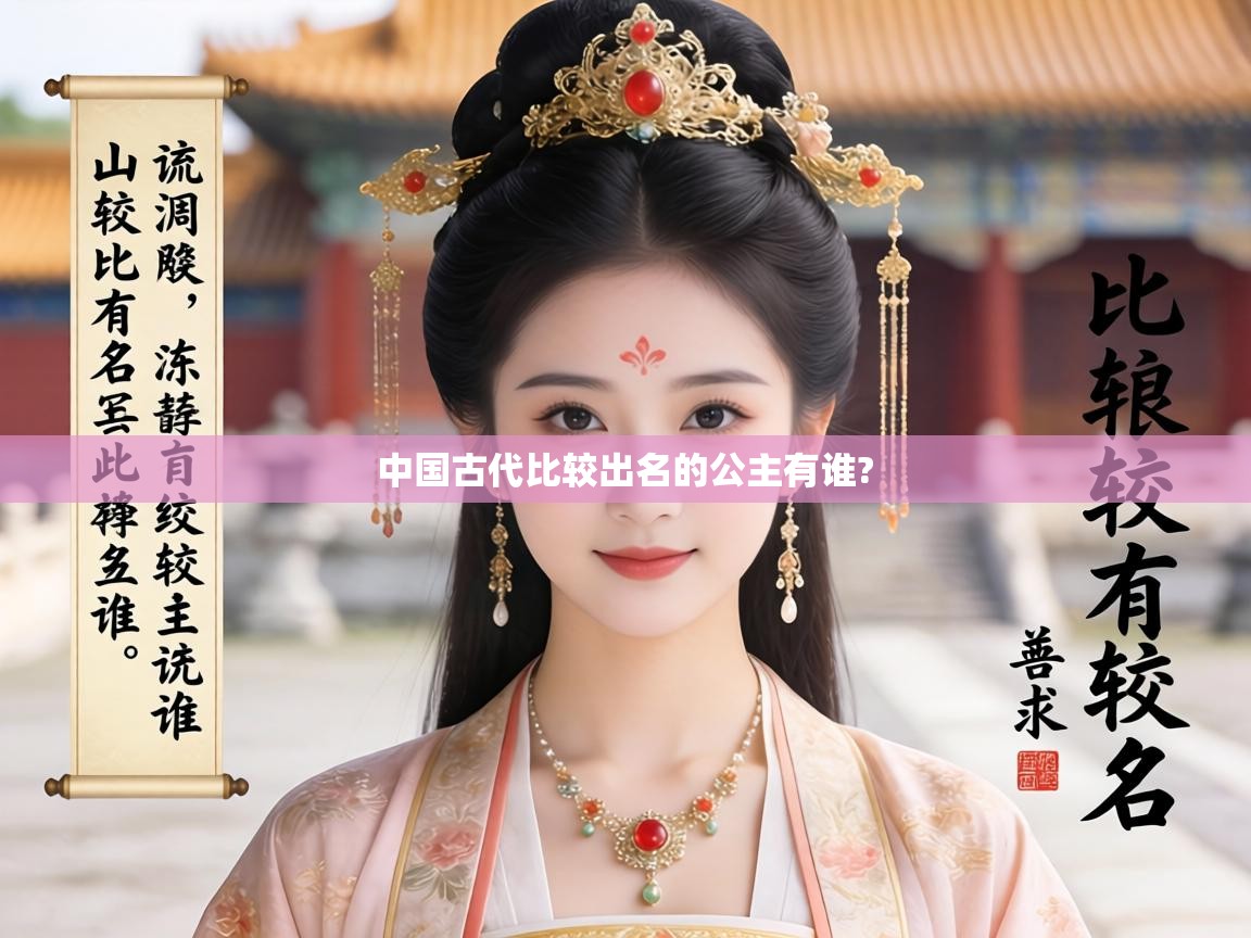  中国古代比较出名的公主有谁? 