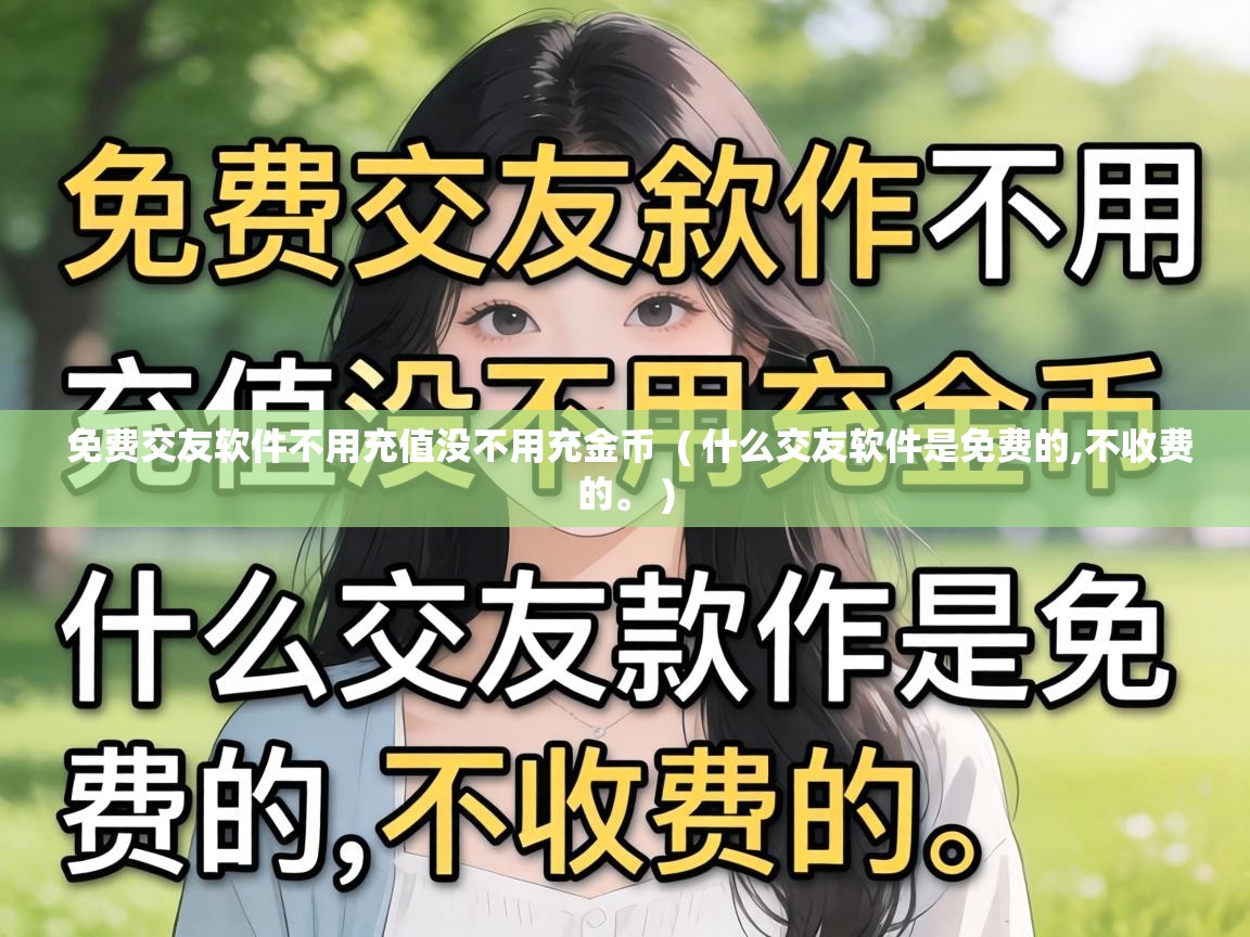  免费交友软件不用充值没不用充金币  ( 什么交友软件是免费的,不收费的。 )