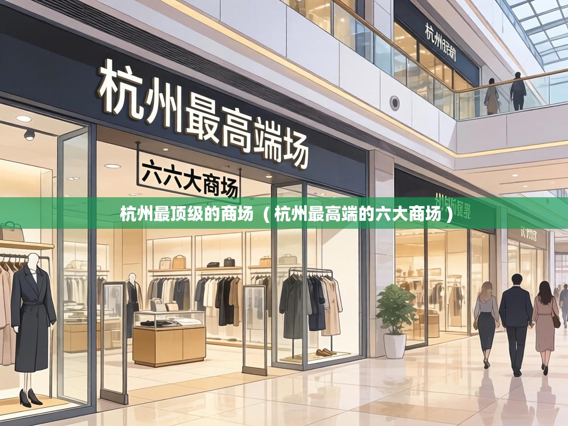  杭州最顶级的商场  ( 杭州最高端的六大商场 )