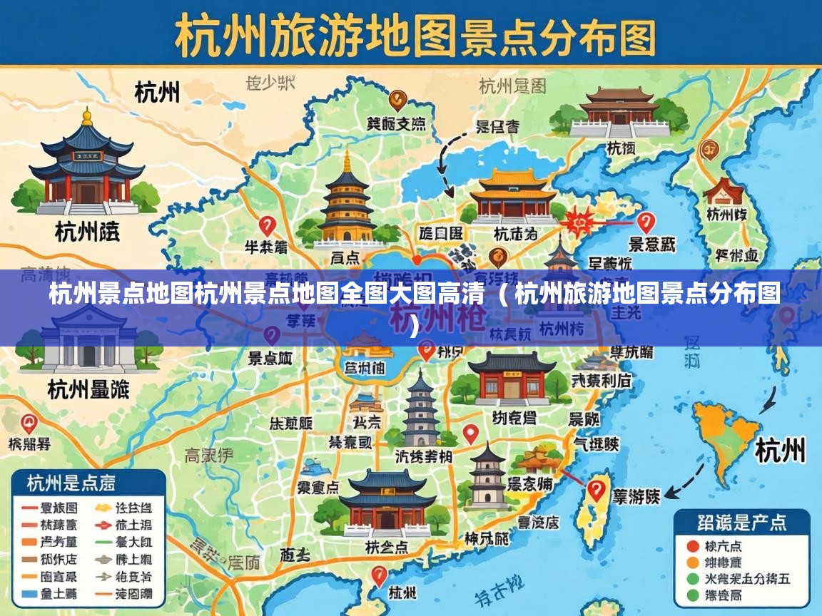  杭州景点地图杭州景点地图全图大图高清  ( 杭州旅游地图景点分布图 )