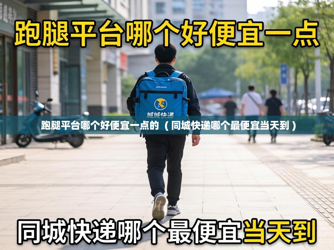 跑腿平台哪个好便宜一点的  ( 同城快递哪个最便宜当天到 )