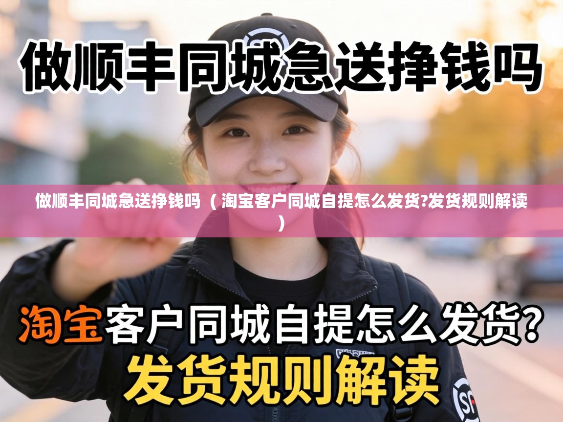  做顺丰同城急送挣钱吗  ( 淘宝客户同城自提怎么发货?发货规则解读 )