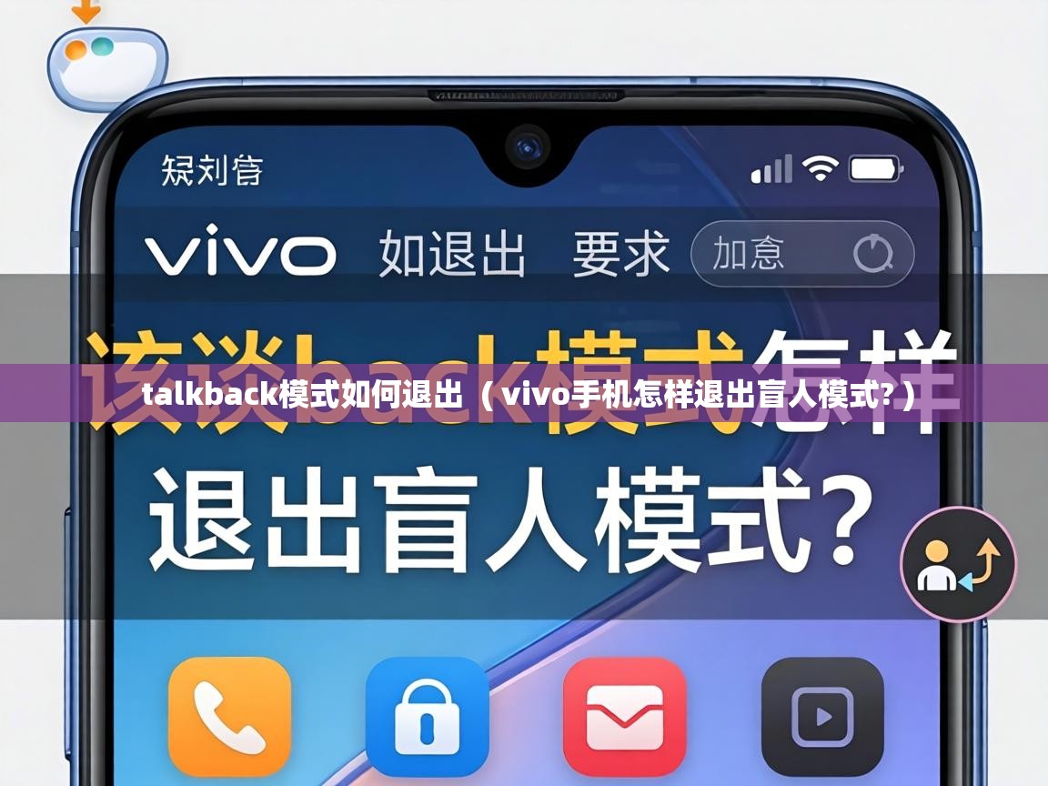  talkback模式如何退出  ( vivo手机怎样退出盲人模式? )