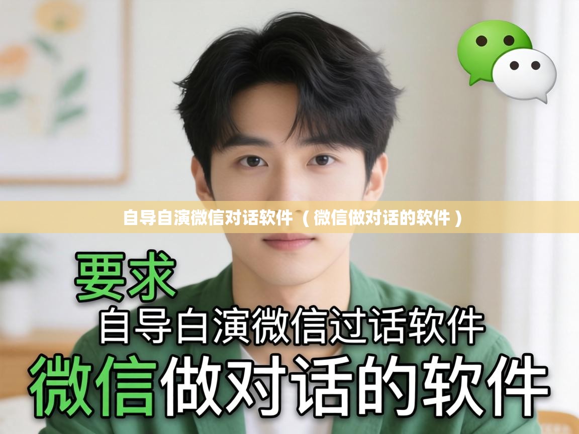  自导自演微信对话软件  ( 微信做对话的软件 )