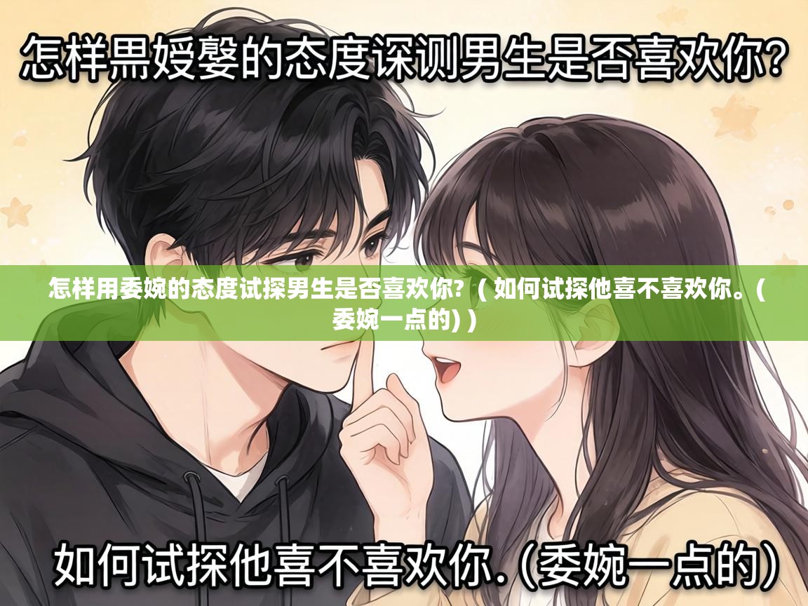  怎样用委婉的态度试探男生是否喜欢你?  ( 如何试探他喜不喜欢你。(委婉一点的) )