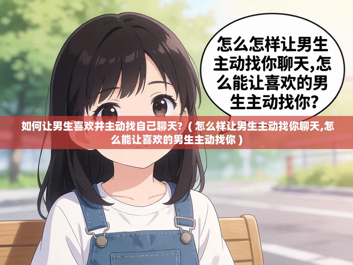  如何让男生喜欢并主动找自己聊天?  ( 怎么样让男生主动找你聊天,怎么能让喜欢的男生主动找你 )