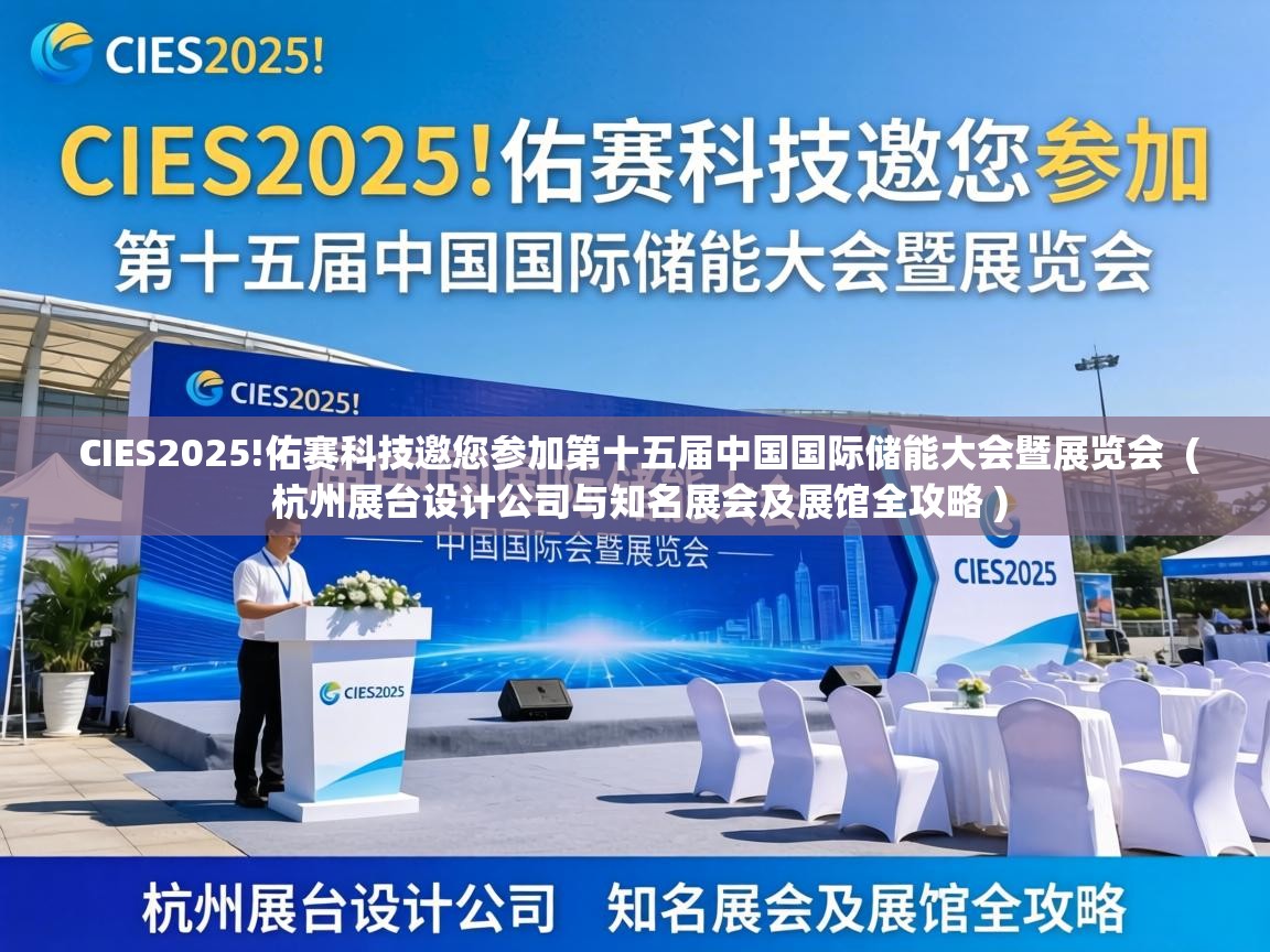  CIES2025!佑赛科技邀您参加第十五届中国国际储能大会暨展览会  ( 杭州展台设计公司与知名展会及展馆全攻略 )
