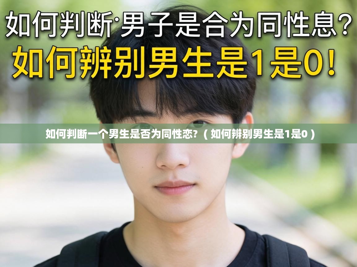  如何判断一个男生是否为同性恋?  ( 如何辨别男生是1是0 )