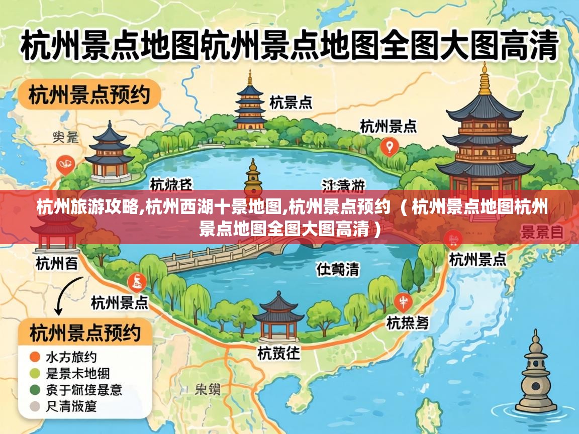  杭州旅游攻略,杭州西湖十景地图,杭州景点预约  ( 杭州景点地图杭州景点地图全图大图高清 )