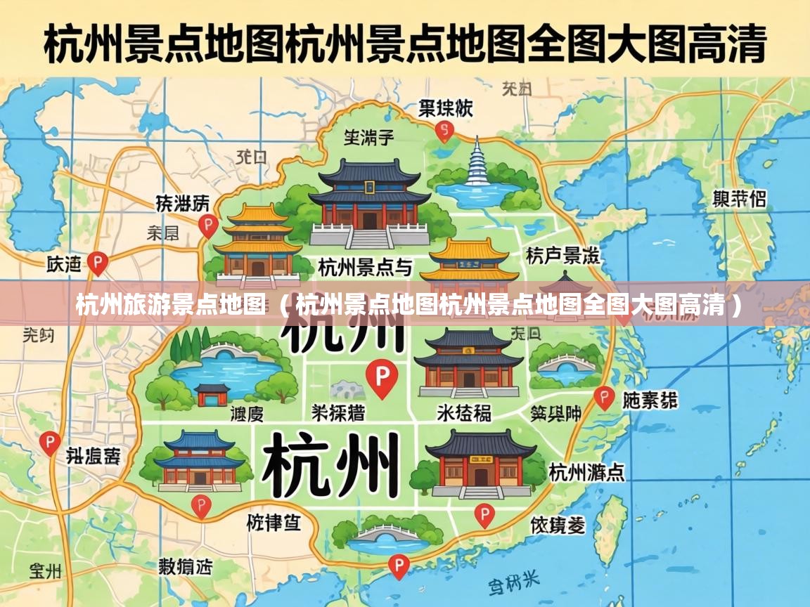  杭州旅游景点地图  ( 杭州景点地图杭州景点地图全图大图高清 )