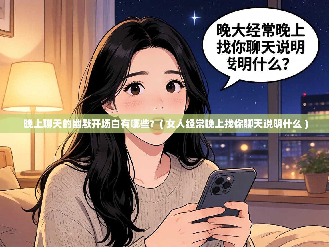  晚上聊天的幽默开场白有哪些?  ( 女人经常晚上找你聊天说明什么 )