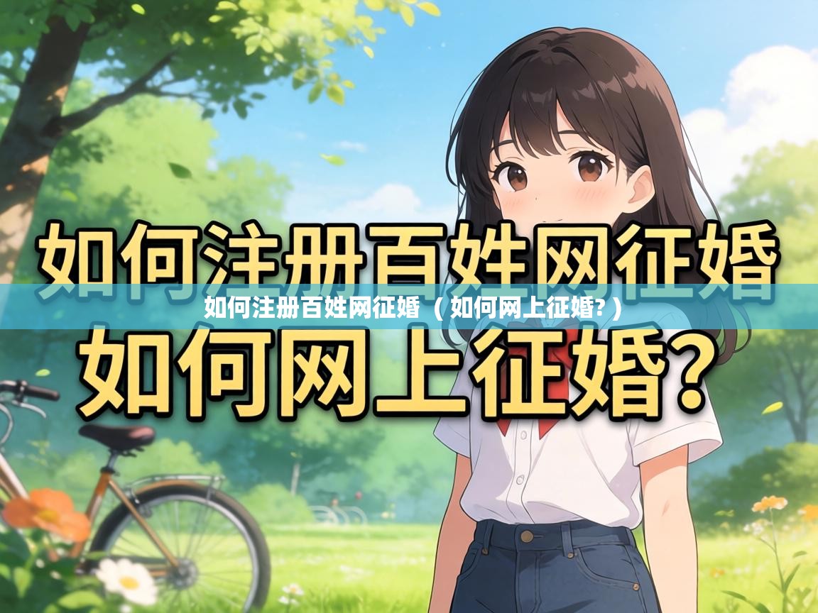  如何注册百姓网征婚  ( 如何网上征婚? )