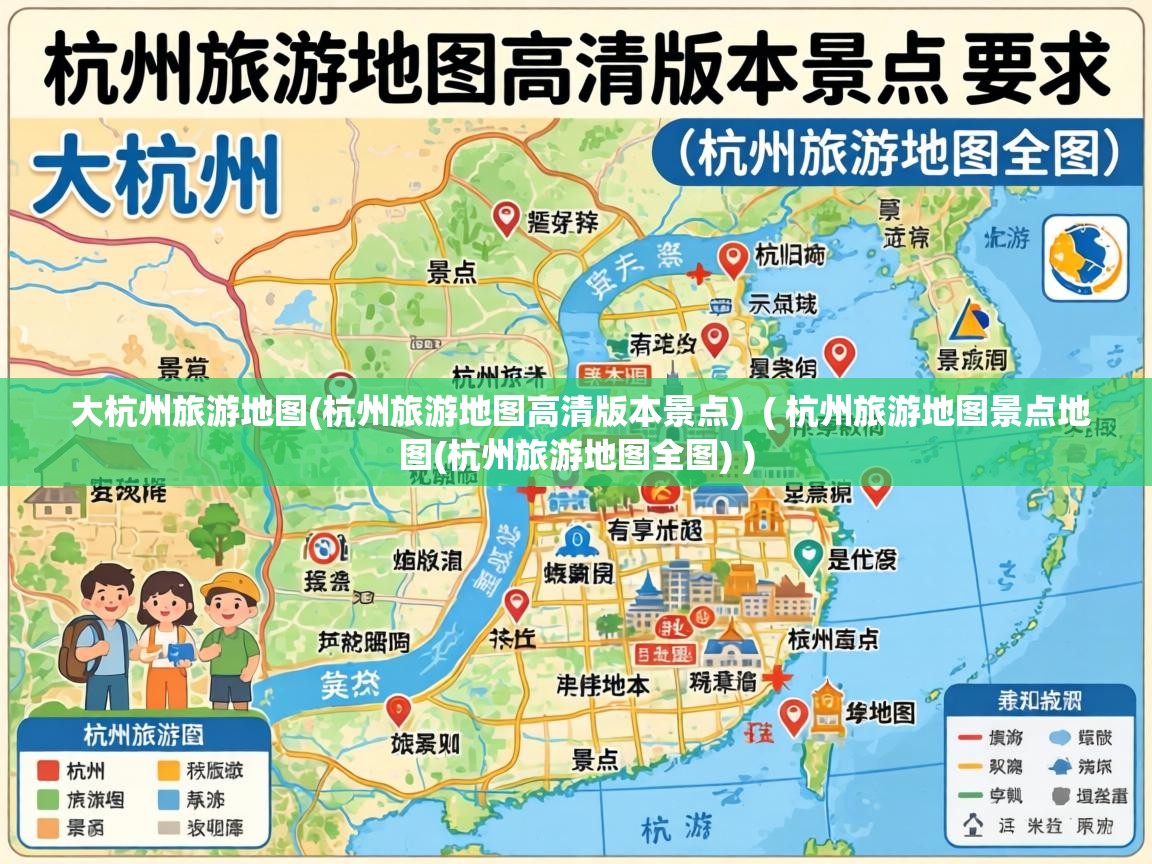  大杭州旅游地图(杭州旅游地图高清版本景点)  ( 杭州旅游地图景点地图(杭州旅游地图全图) )