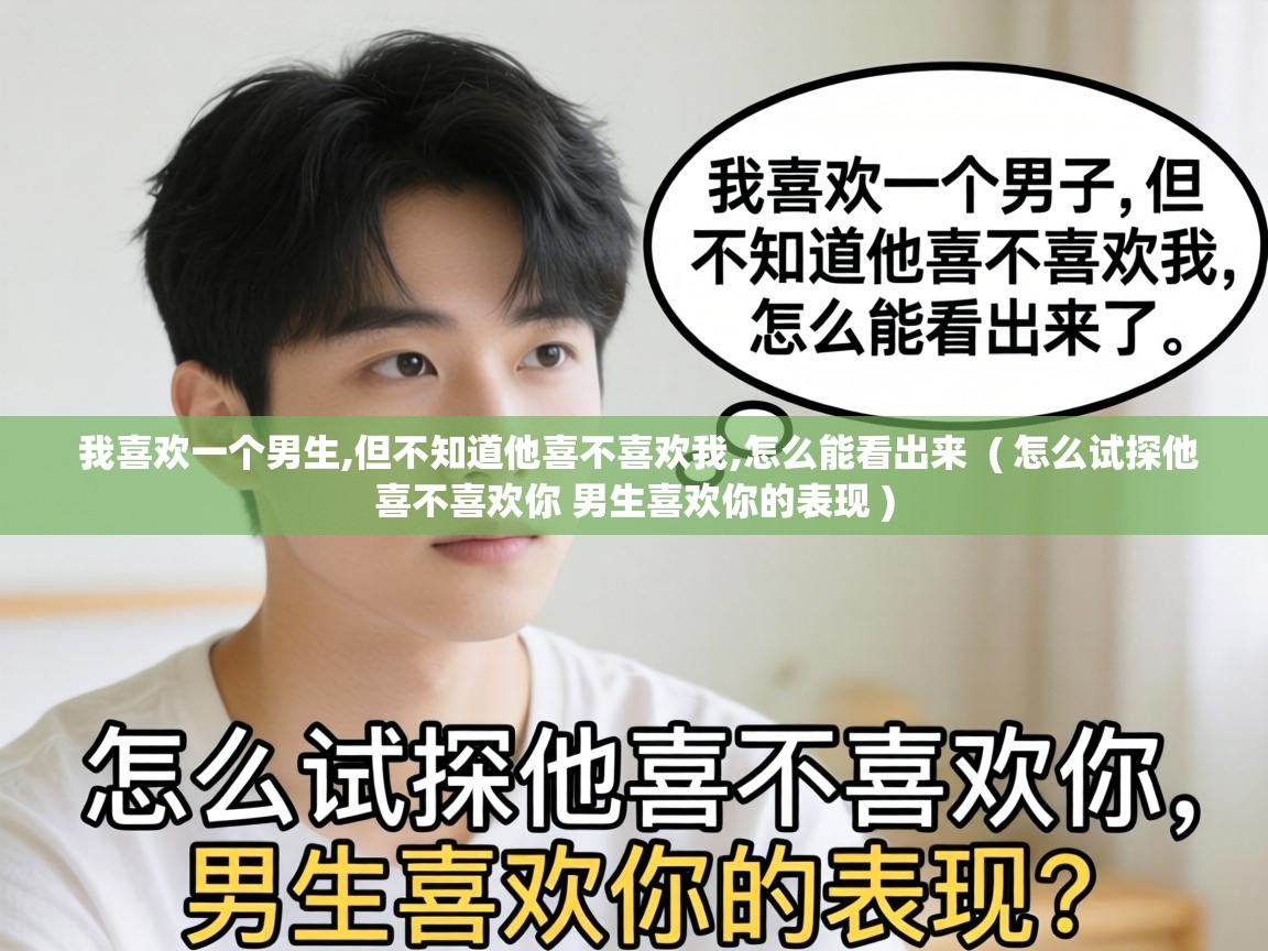  我喜欢一个男生,但不知道他喜不喜欢我,怎么能看出来  ( 怎么试探他喜不喜欢你 男生喜欢你的表现 )