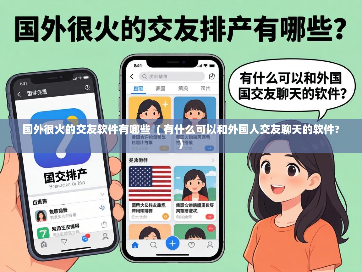  国外很火的交友软件有哪些  ( 有什么可以和外国人交友聊天的软件? )