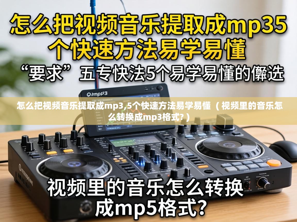  怎么把视频音乐提取成mp3,5个快速方法易学易懂  ( 视频里的音乐怎么转换成mp3格式? )