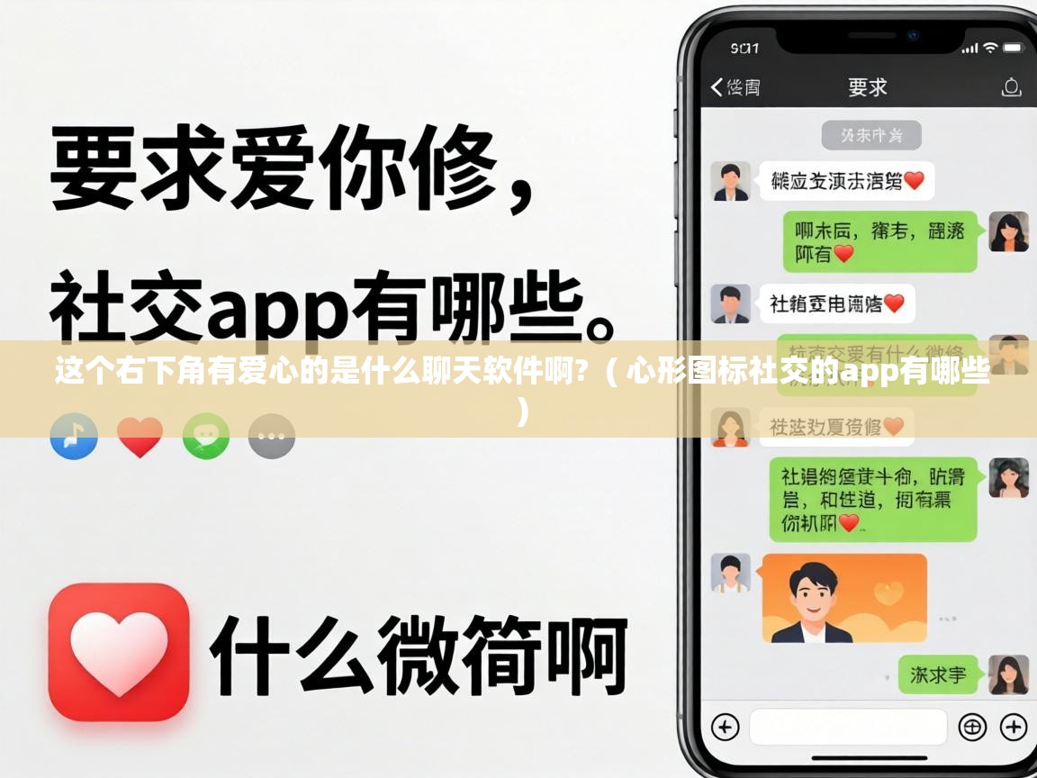  这个右下角有爱心的是什么聊天软件啊?  ( 心形图标社交的app有哪些 )