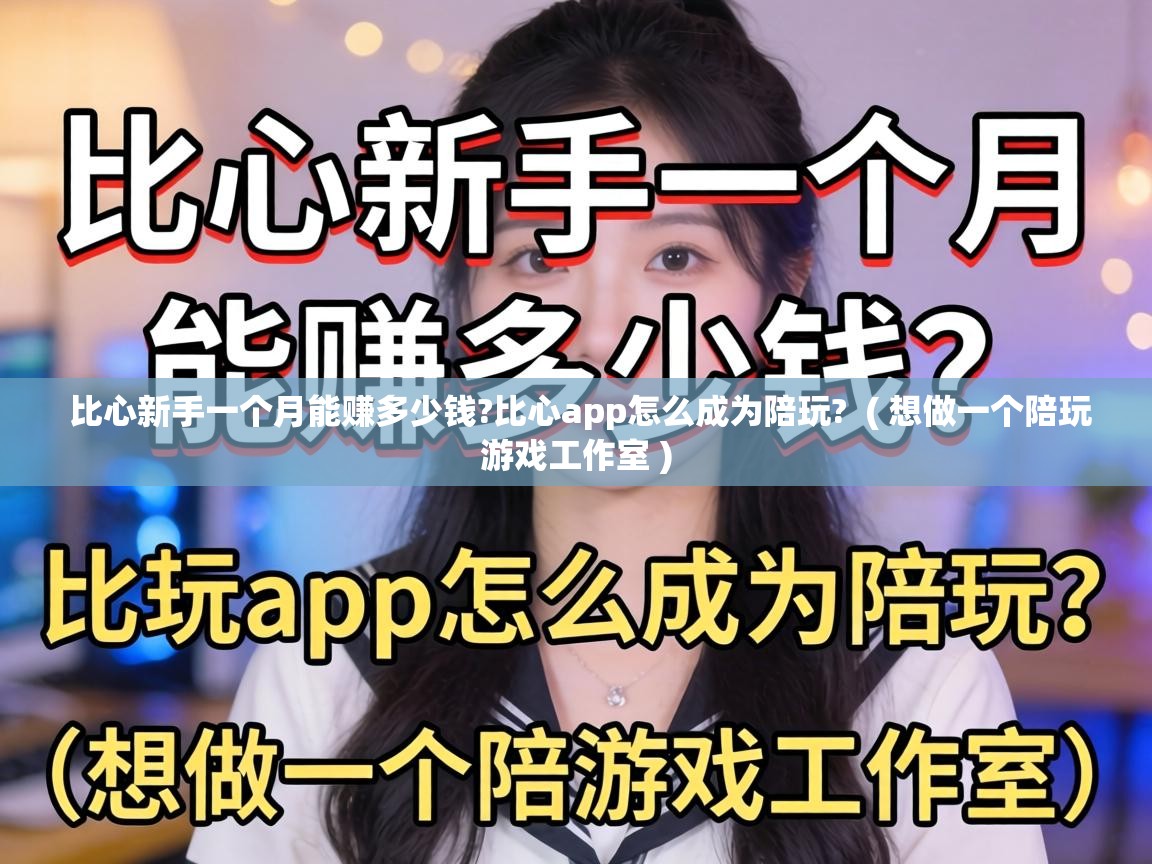  比心新手一个月能赚多少钱?比心app怎么成为陪玩?  ( 想做一个陪玩游戏工作室 )