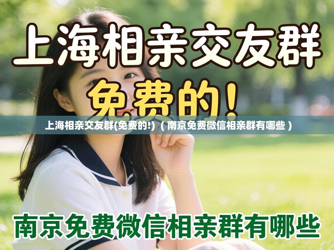  上海相亲交友群(免费的!)  ( 南京免费微信相亲群有哪些 )