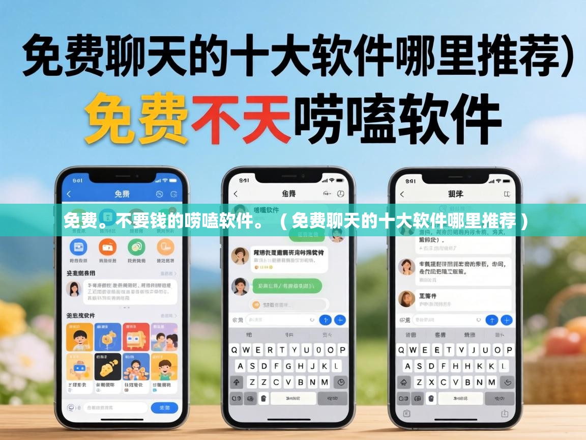 免费。不要钱的唠嗑软件。  ( 免费聊天的十大软件哪里推荐 )