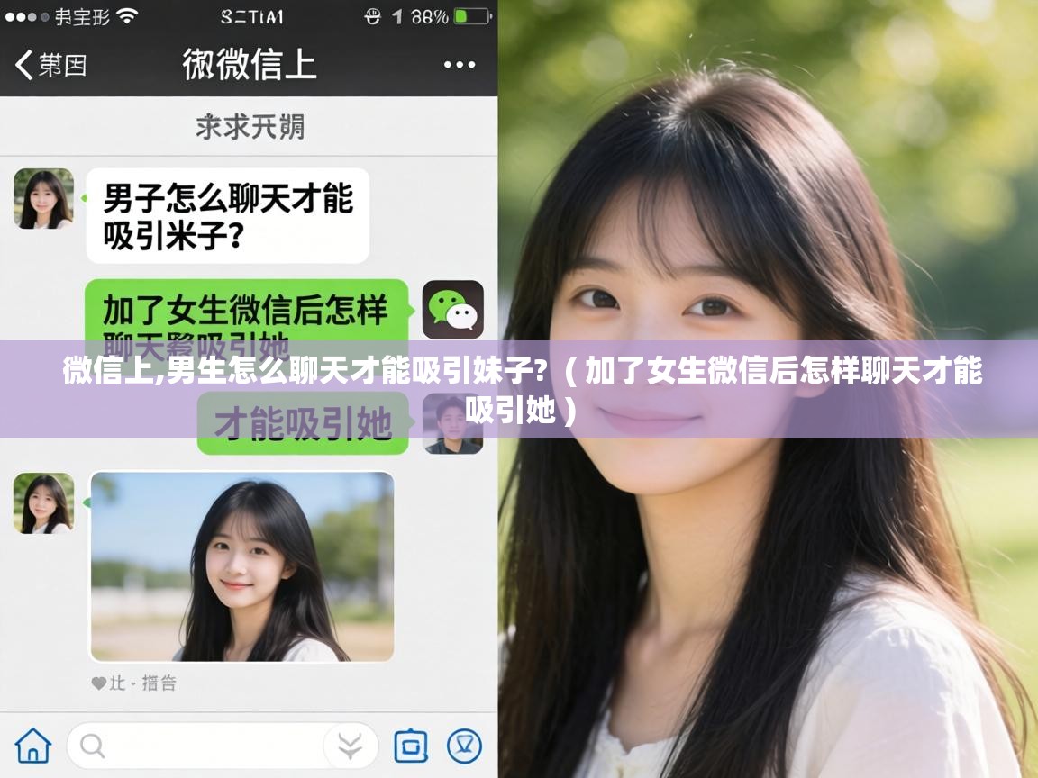  微信上,男生怎么聊天才能吸引妹子?  ( 加了女生微信后怎样聊天才能吸引她 )