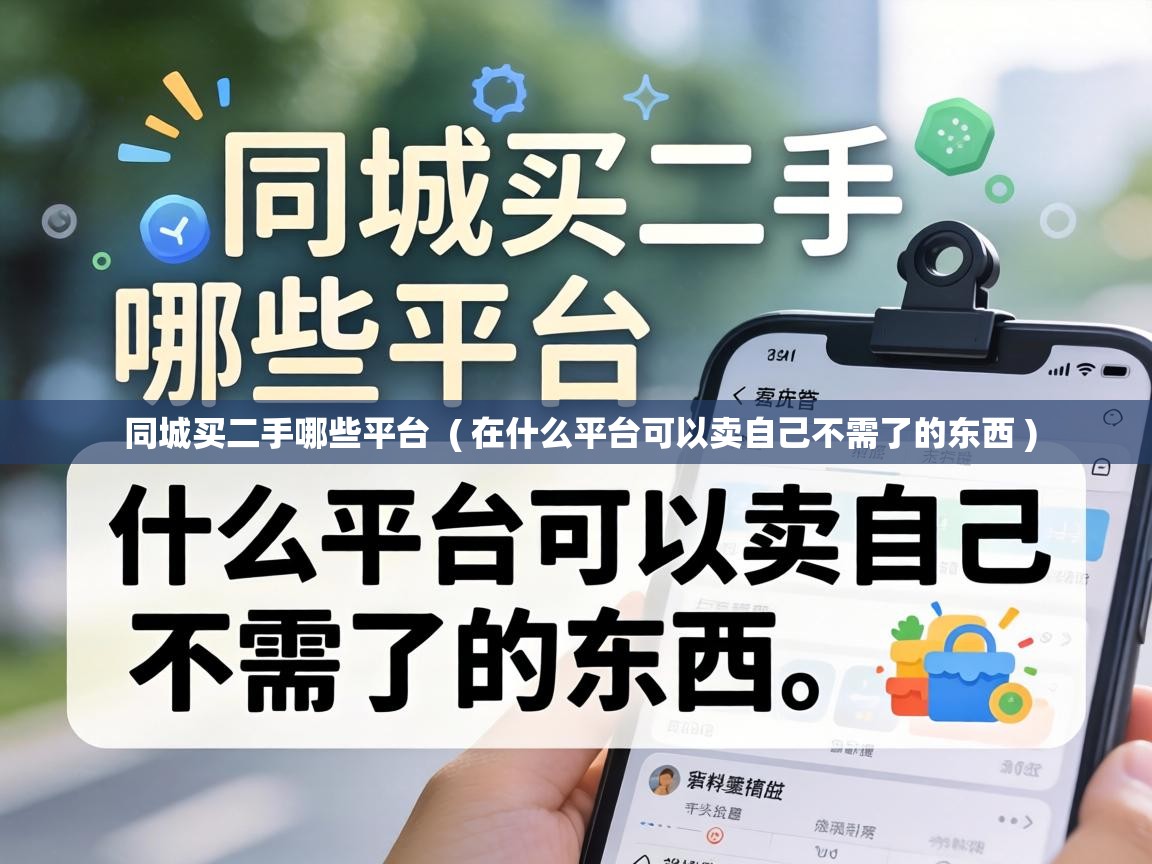  同城买二手哪些平台  ( 在什么平台可以卖自己不需了的东西 )