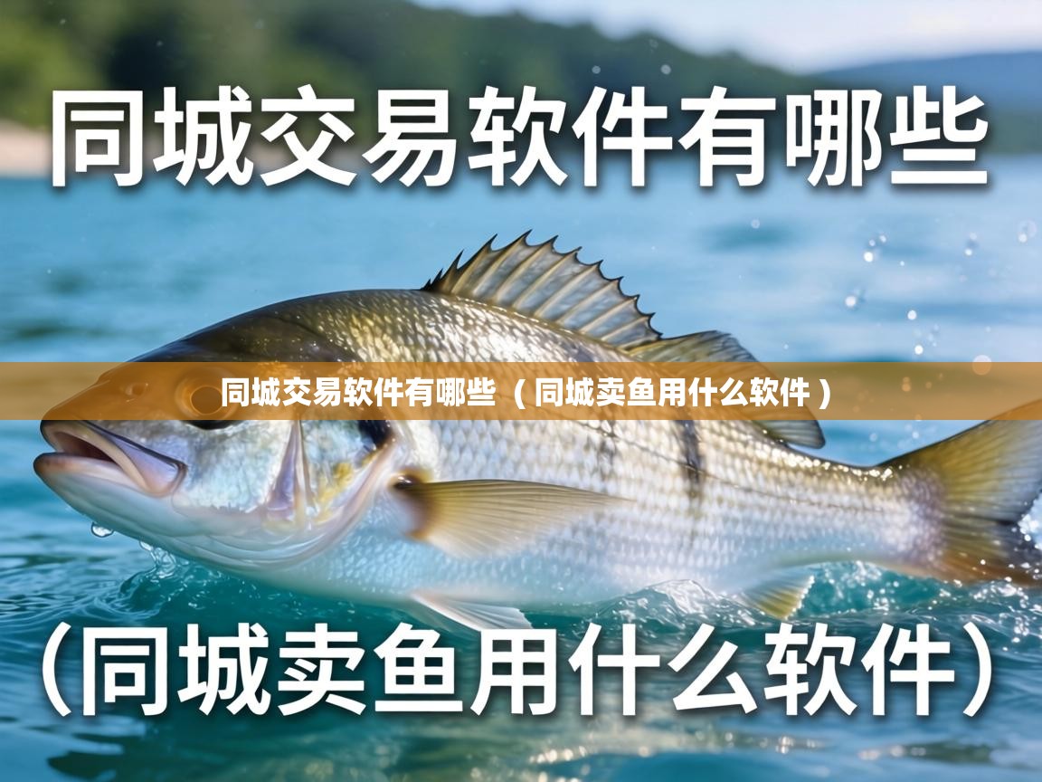  同城交易软件有哪些  ( 同城卖鱼用什么软件 )