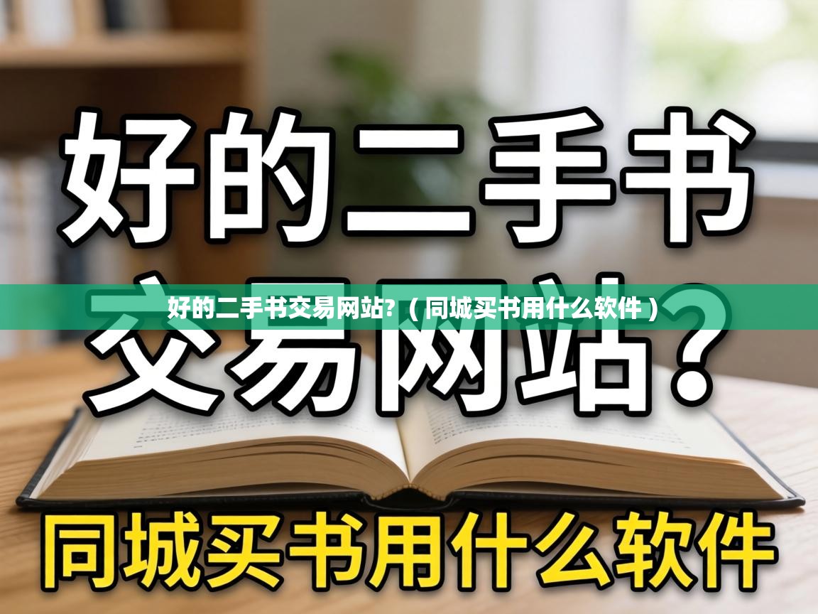  好的二手书交易网站?  ( 同城买书用什么软件 )
