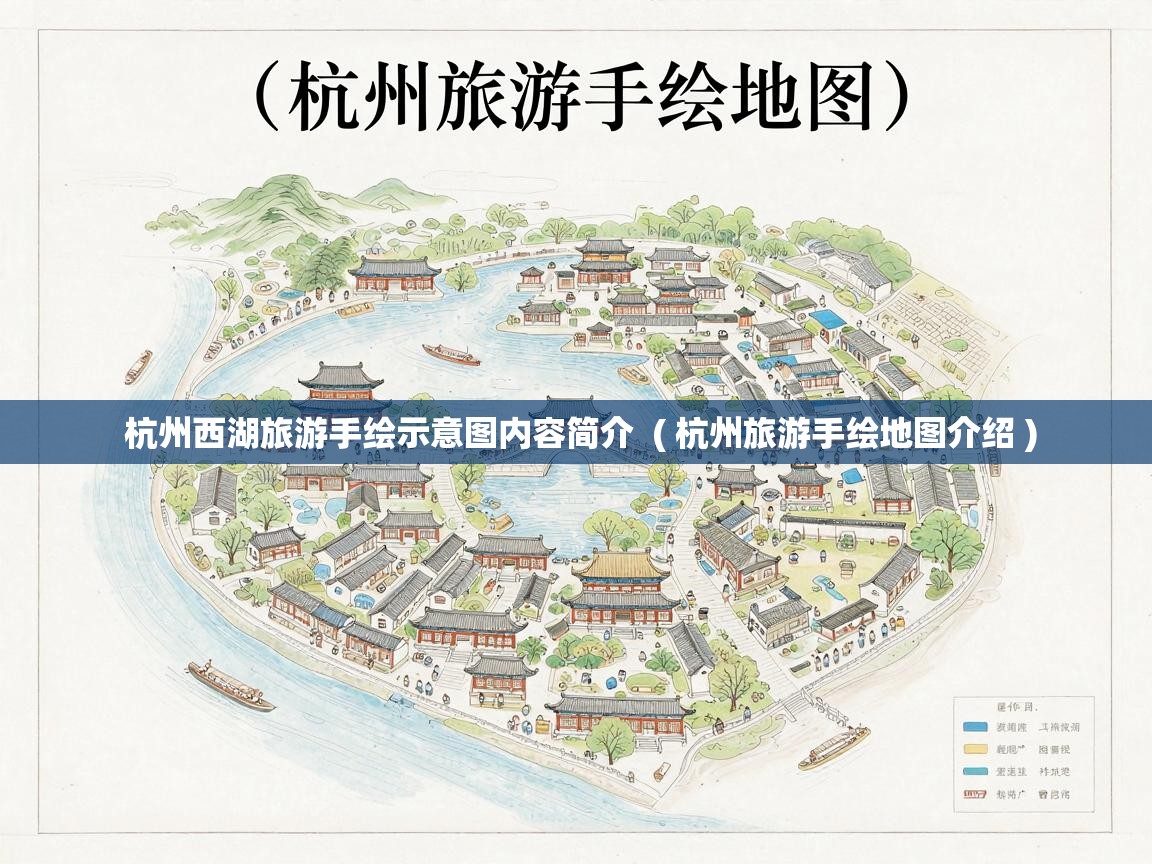  杭州西湖旅游手绘示意图内容简介  ( 杭州旅游手绘地图介绍 )