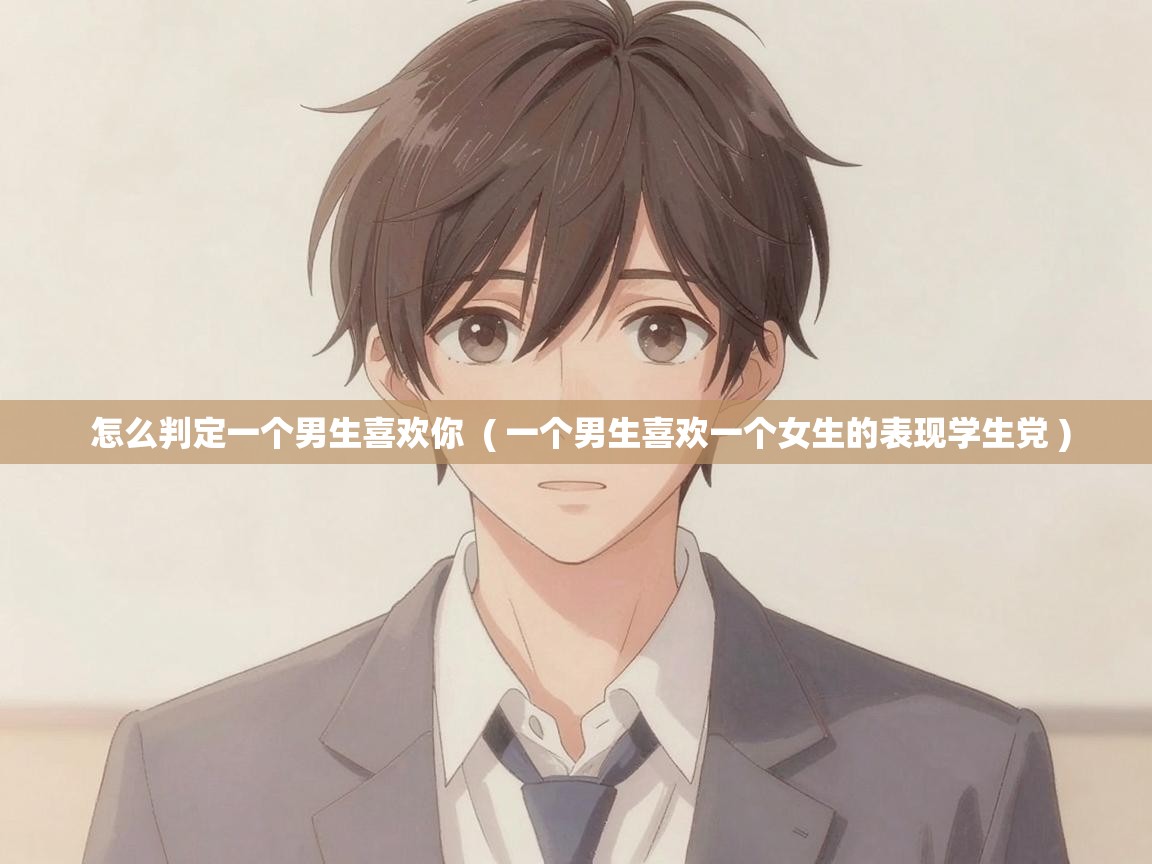  怎么判定一个男生喜欢你  ( 一个男生喜欢一个女生的表现学生党 )
