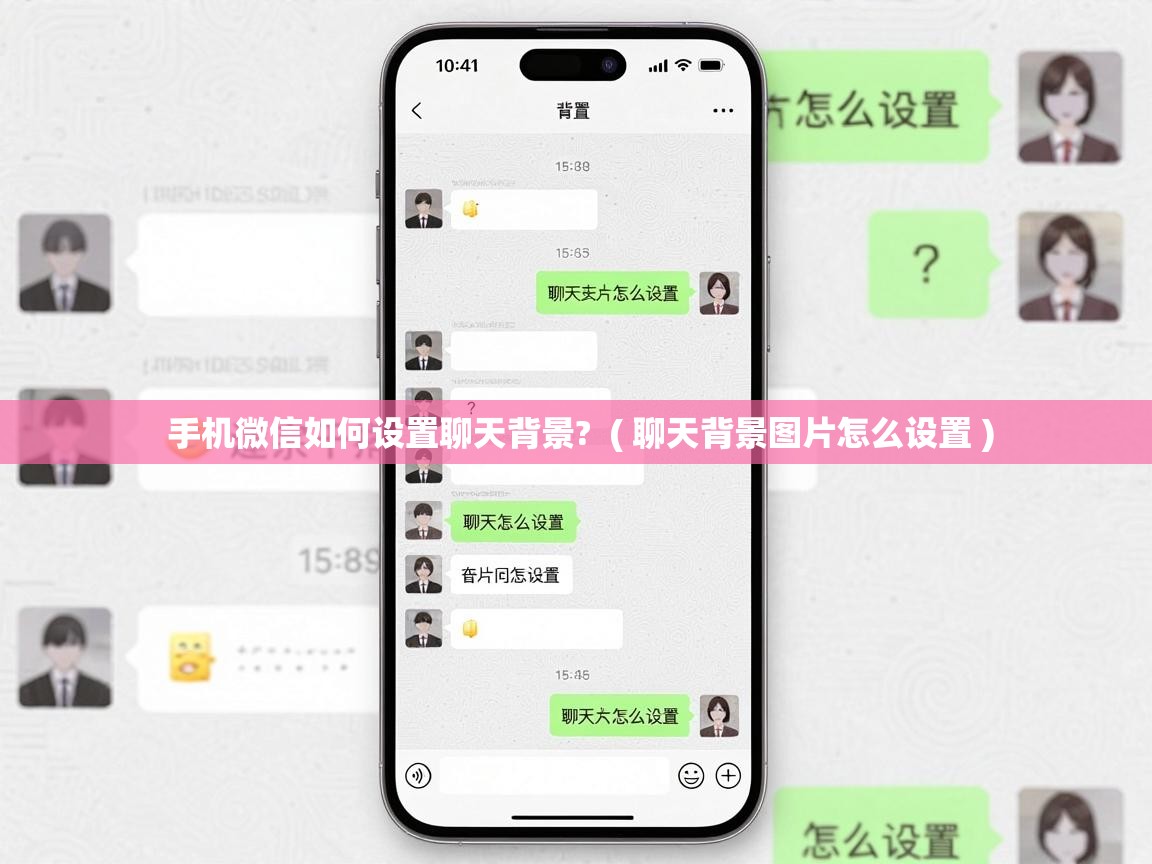  手机微信如何设置聊天背景?  ( 聊天背景图片怎么设置 )