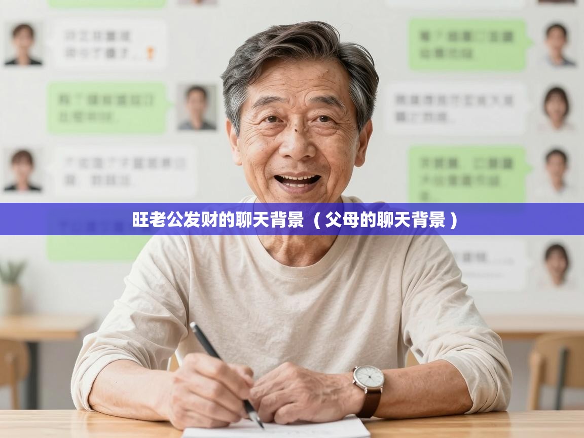  旺老公发财的聊天背景  ( 父母的聊天背景 )