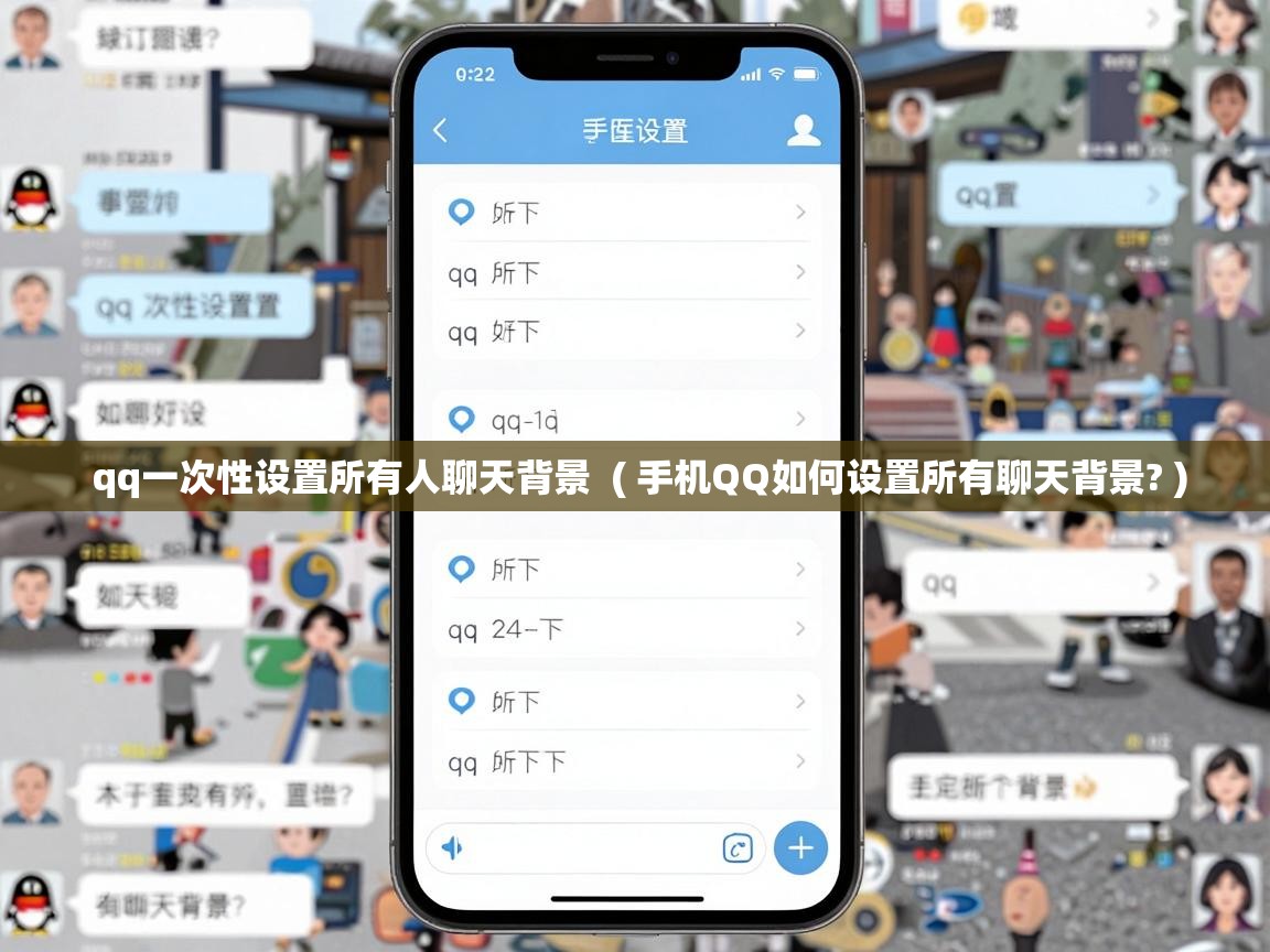  qq一次性设置所有人聊天背景  ( 手机QQ如何设置所有聊天背景? )