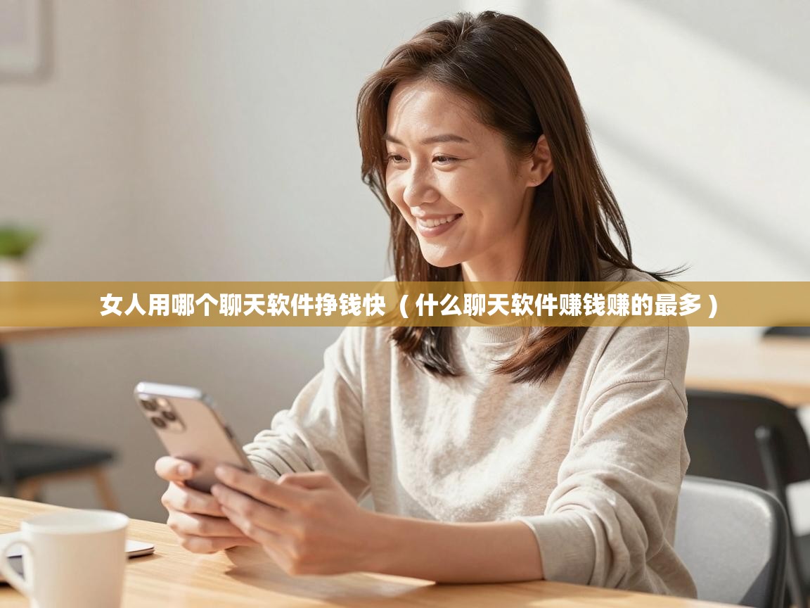  女人用哪个聊天软件挣钱快  ( 什么聊天软件赚钱赚的最多 )