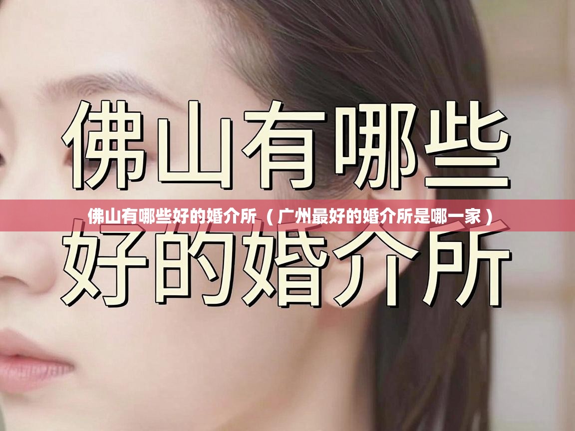  佛山有哪些好的婚介所  ( 广州最好的婚介所是哪一家 )
